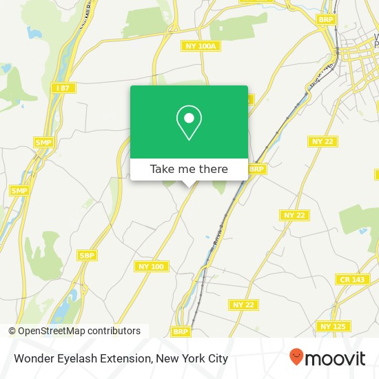 Wonder Eyelash Extension map