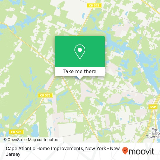 Cape Atlantic Home Improvements map