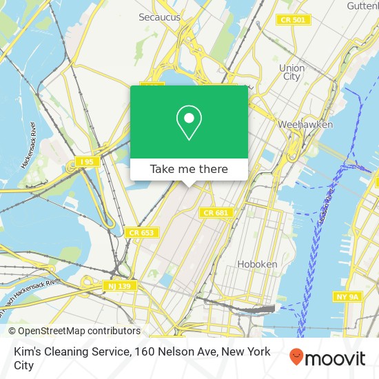 Kim's Cleaning Service, 160 Nelson Ave map