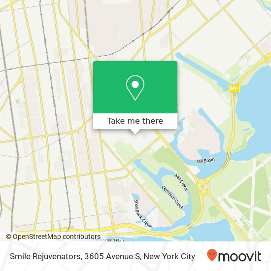 Smile Rejuvenators, 3605 Avenue S map