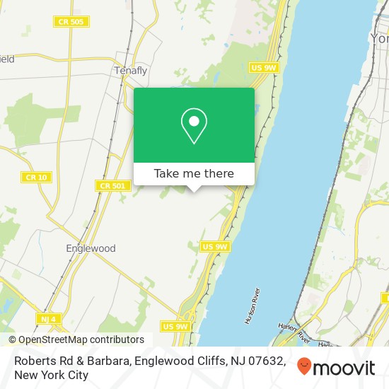 Roberts Rd & Barbara, Englewood Cliffs, NJ 07632 map