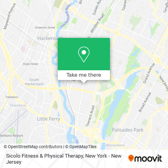 Sicolo Fitness & Physical Therapy map