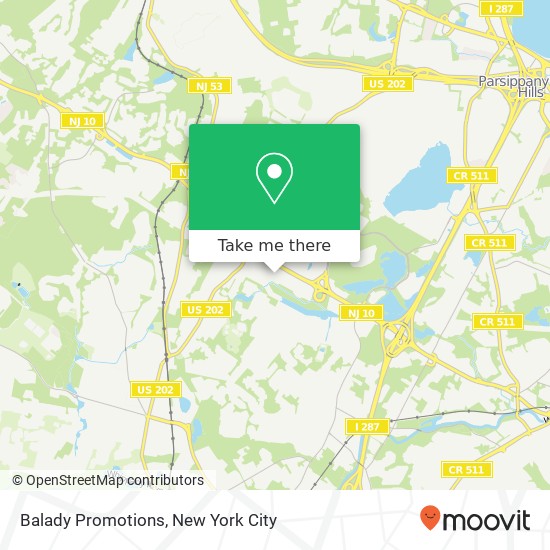 Mapa de Balady Promotions