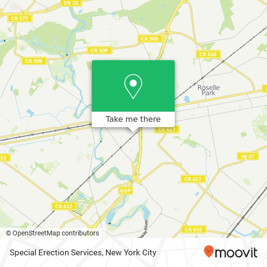 Special Erection Services map
