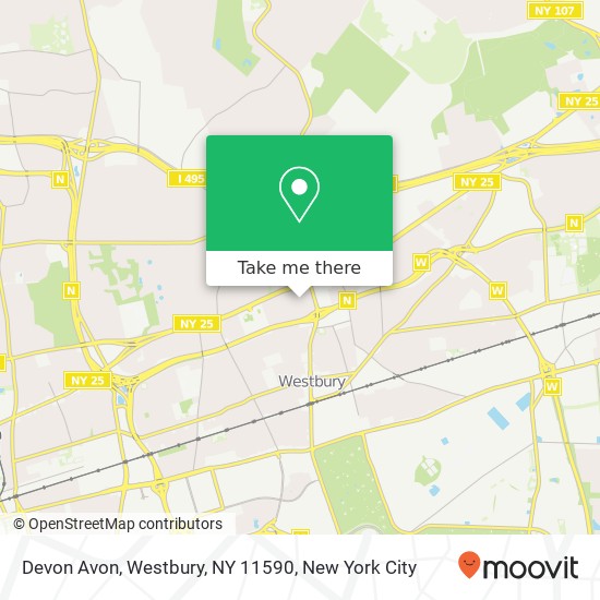 Devon Avon, Westbury, NY 11590 map