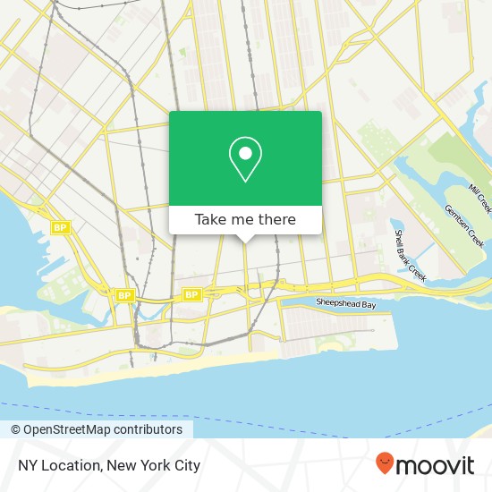 NY Location map