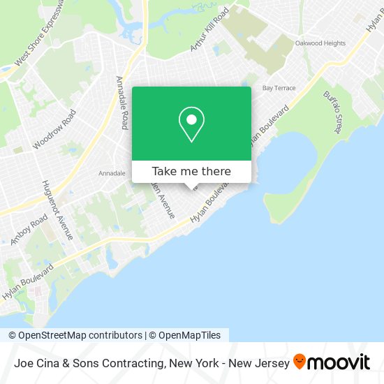 Mapa de Joe Cina & Sons Contracting