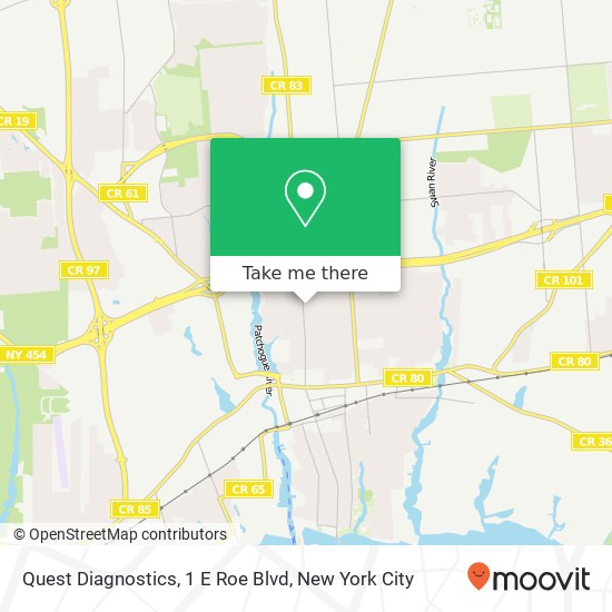 Quest Diagnostics, 1 E Roe Blvd map