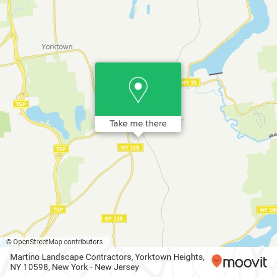 Martino Landscape Contractors, Yorktown Heights, NY 10598 map