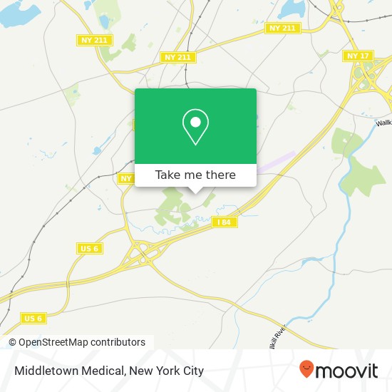 Middletown Medical, 1219 Dolsontown Rd map