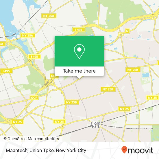Maantech, Union Tpke map