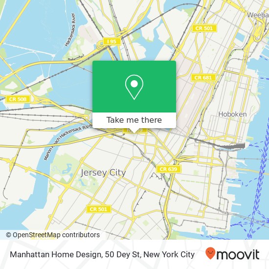 Manhattan Home Design, 50 Dey St map