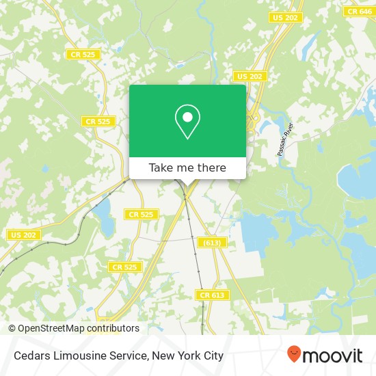 Cedars Limousine Service map