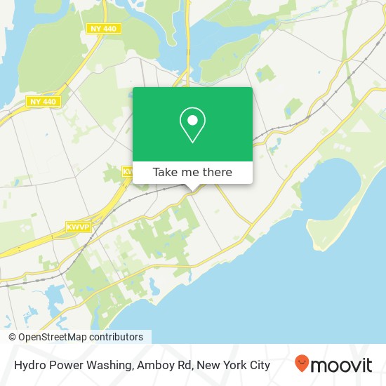 Mapa de Hydro Power Washing, Amboy Rd