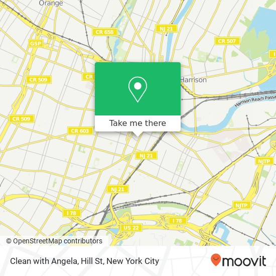 Mapa de Clean with Angela, Hill St