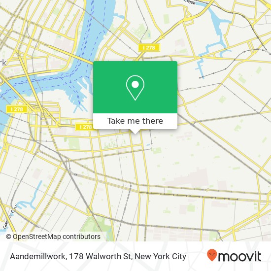 Aandemillwork, 178 Walworth St map