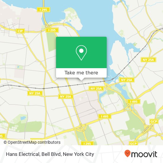 Mapa de Hans Electrical, Bell Blvd