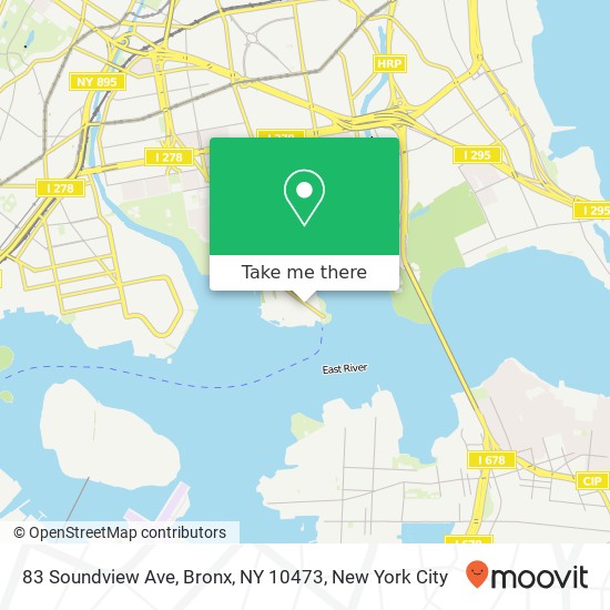 83 Soundview Ave, Bronx, NY 10473 map