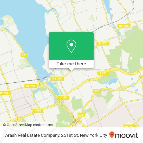 Arash Real Estate Company, 251st St map