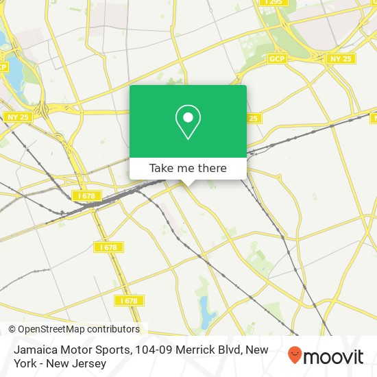 Jamaica Motor Sports, 104-09 Merrick Blvd map