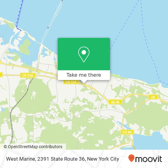 West Marine, 2391 State Route 36 map