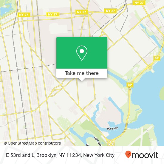 E 53rd and L, Brooklyn, NY 11234 map