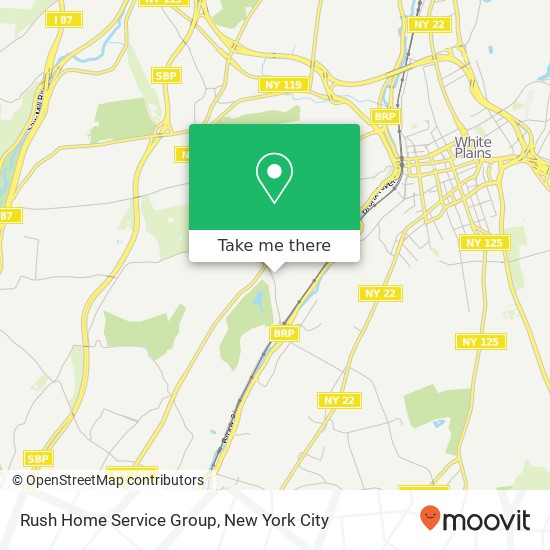 Mapa de Rush Home Service Group