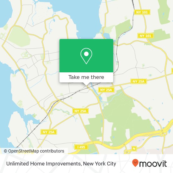 Mapa de Unlimited Home Improvements