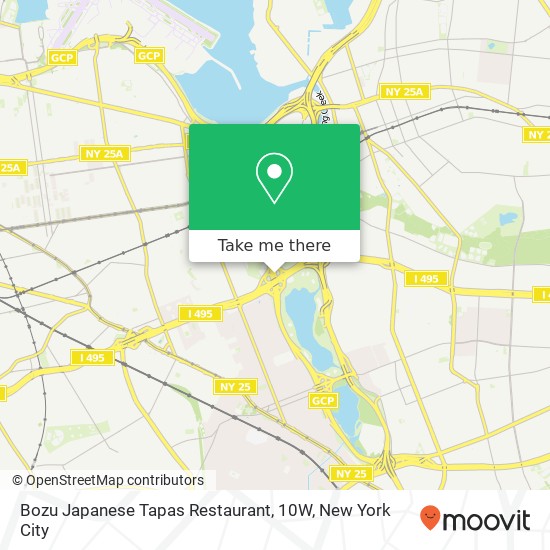 Bozu Japanese Tapas Restaurant, 10W map
