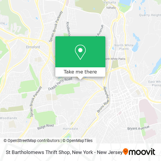 St Bartholomews Thrift Shop map