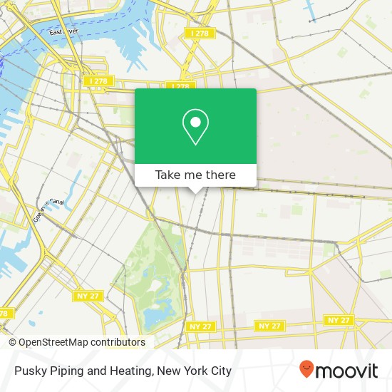 Pusky Piping and Heating map