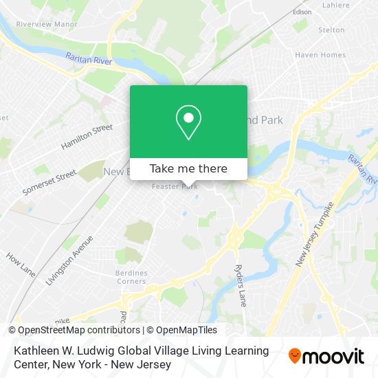 Mapa de Kathleen W. Ludwig Global Village Living Learning Center