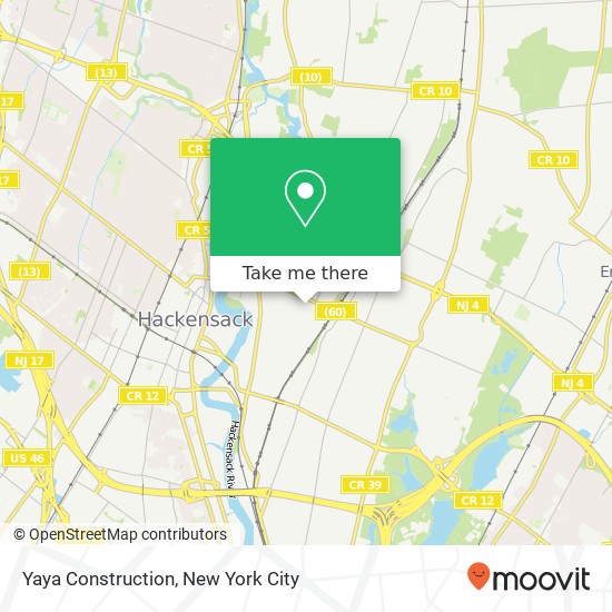 Mapa de Yaya Construction