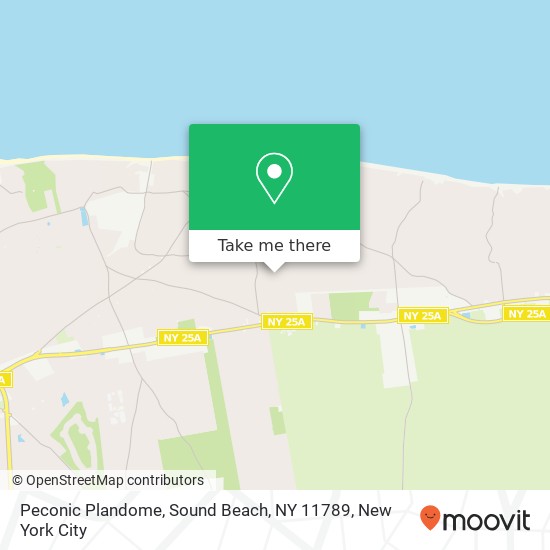 Peconic Plandome, Sound Beach, NY 11789 map