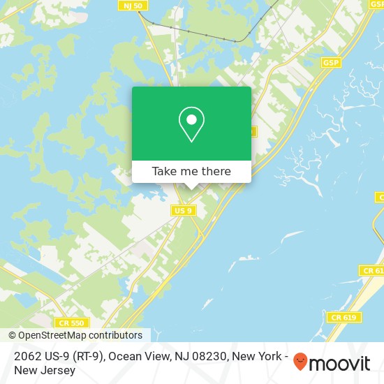 2062 US-9 (RT-9), Ocean View, NJ 08230 map