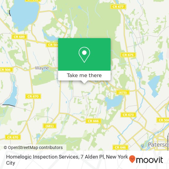 Homelogic Inspection Services, 7 Alden Pl map