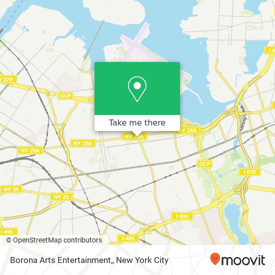 Borona Arts Entertainment, map