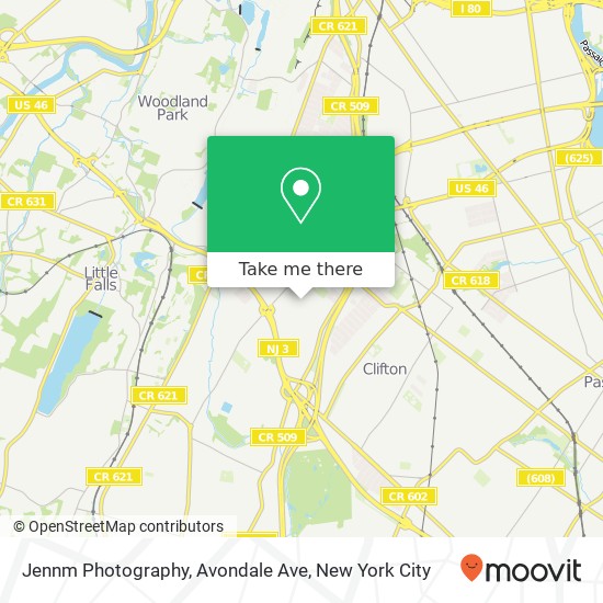 Mapa de Jennm Photography, Avondale Ave