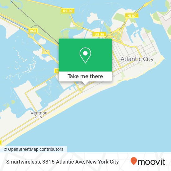 Smartwireless, 3315 Atlantic Ave map