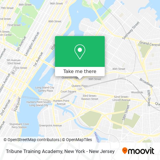 Tribune Training Academy map