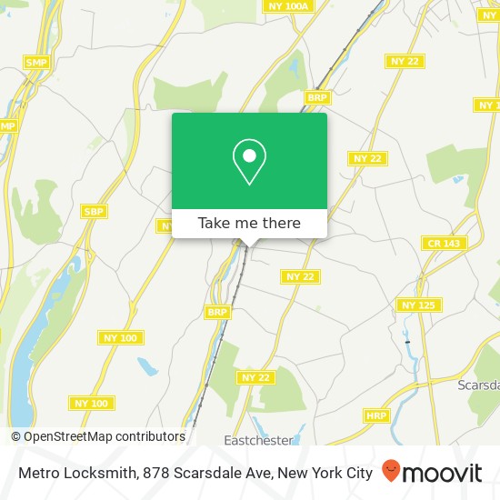 Metro Locksmith, 878 Scarsdale Ave map