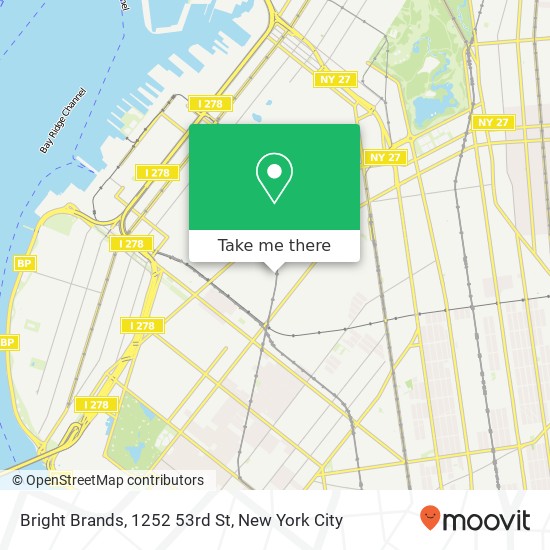 Bright Brands, 1252 53rd St map
