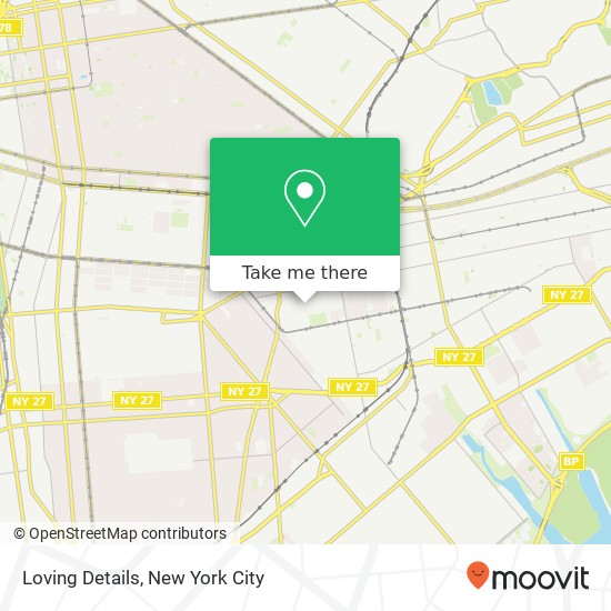 Loving Details map