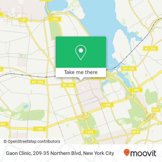 Gaon Clinic, 209-35 Northern Blvd map