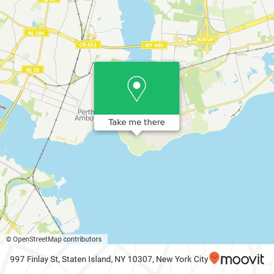 997 Finlay St, Staten Island, NY 10307 map