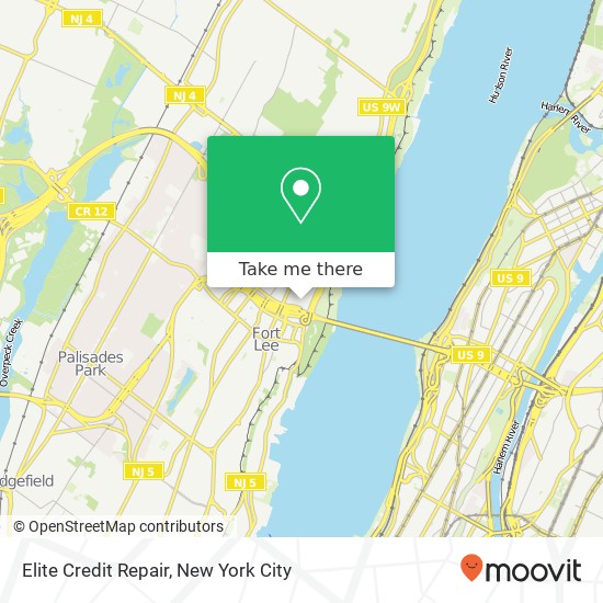 Elite Credit Repair map