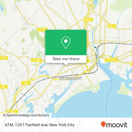 ATM, 1267 Fairfield Ave map