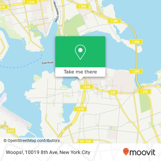 Woops!, 10019 8th Ave map