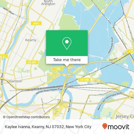 Kaylee Ivanna, Kearny, NJ 07032 map