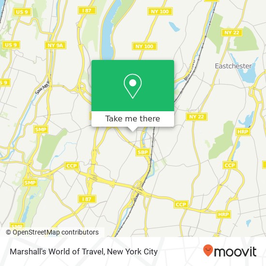 Marshall's World of Travel map
